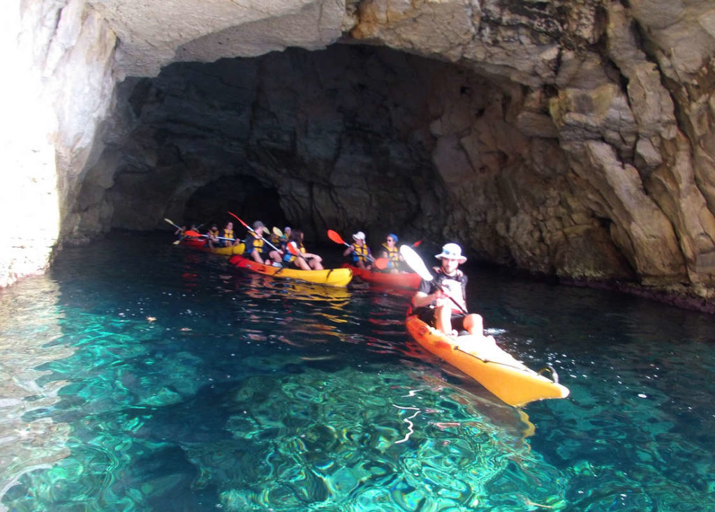 kayak in cabo de gata - casa sol y luz